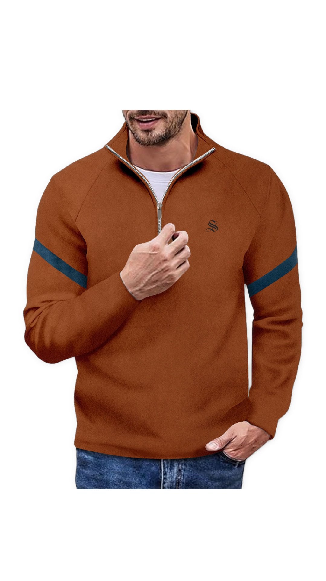 Rool - Track Top for Men - Sarman Fashion - Wholesale Clothing Fashion Brand for Men from Canada