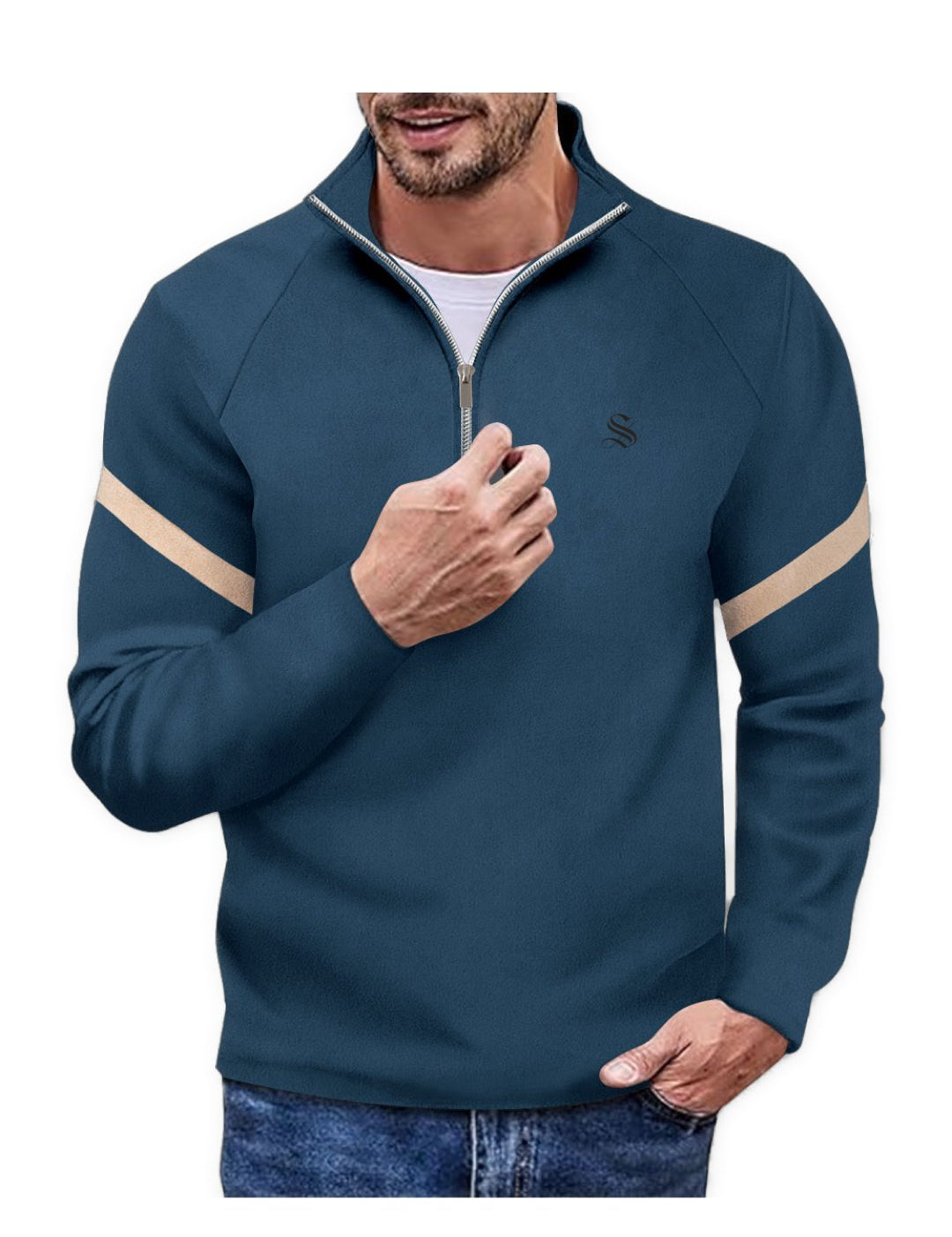 Rool - Track Top for Men - Sarman Fashion - Wholesale Clothing Fashion Brand for Men from Canada