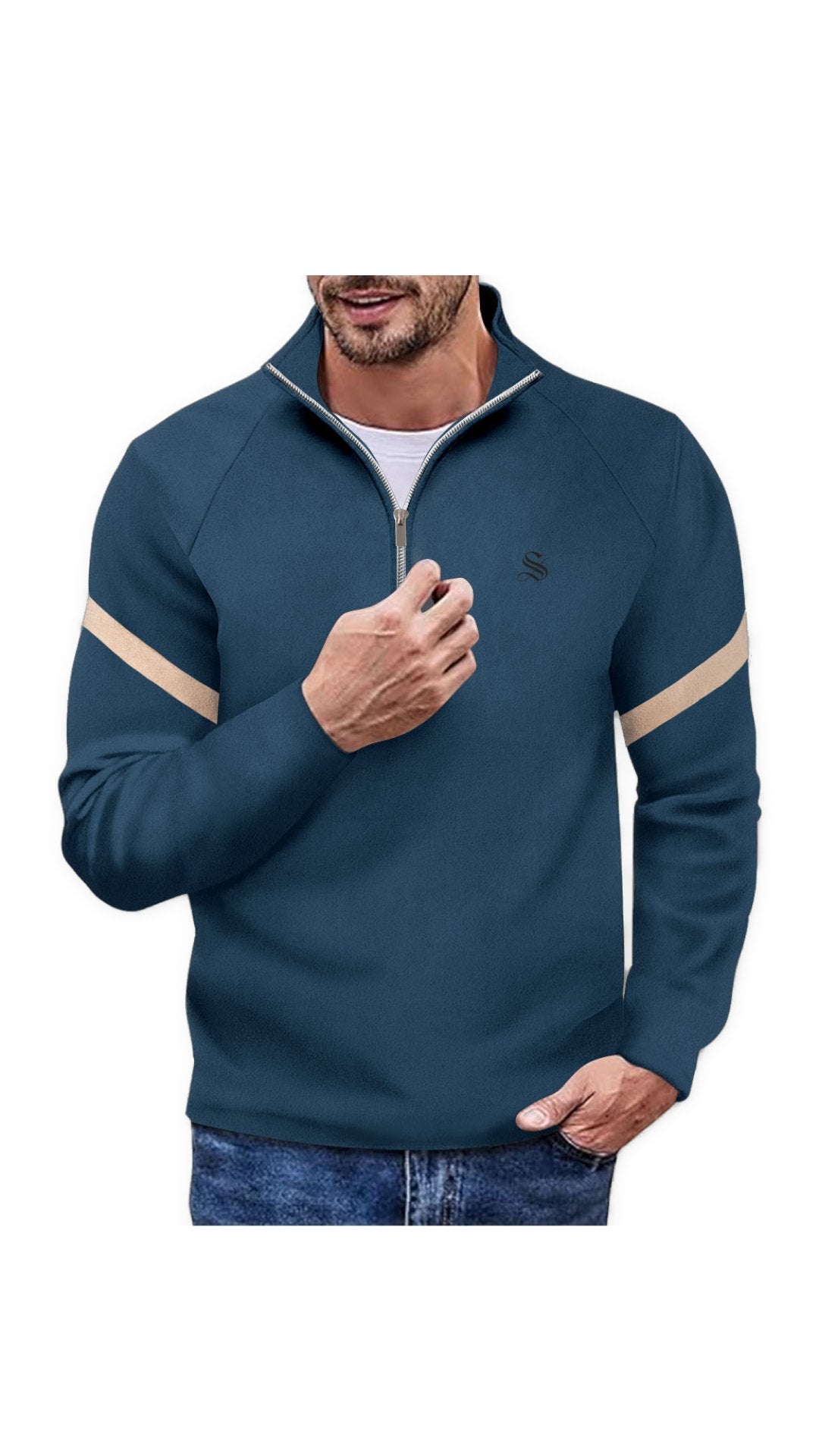 Rool - Track Top for Men - Sarman Fashion - Wholesale Clothing Fashion Brand for Men from Canada