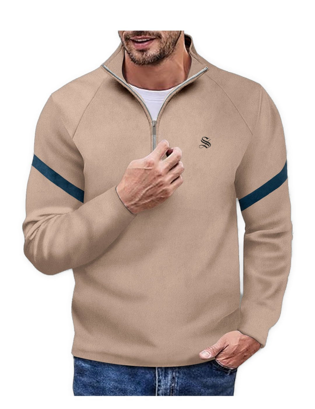 Rool - Track Top for Men - Sarman Fashion - Wholesale Clothing Fashion Brand for Men from Canada