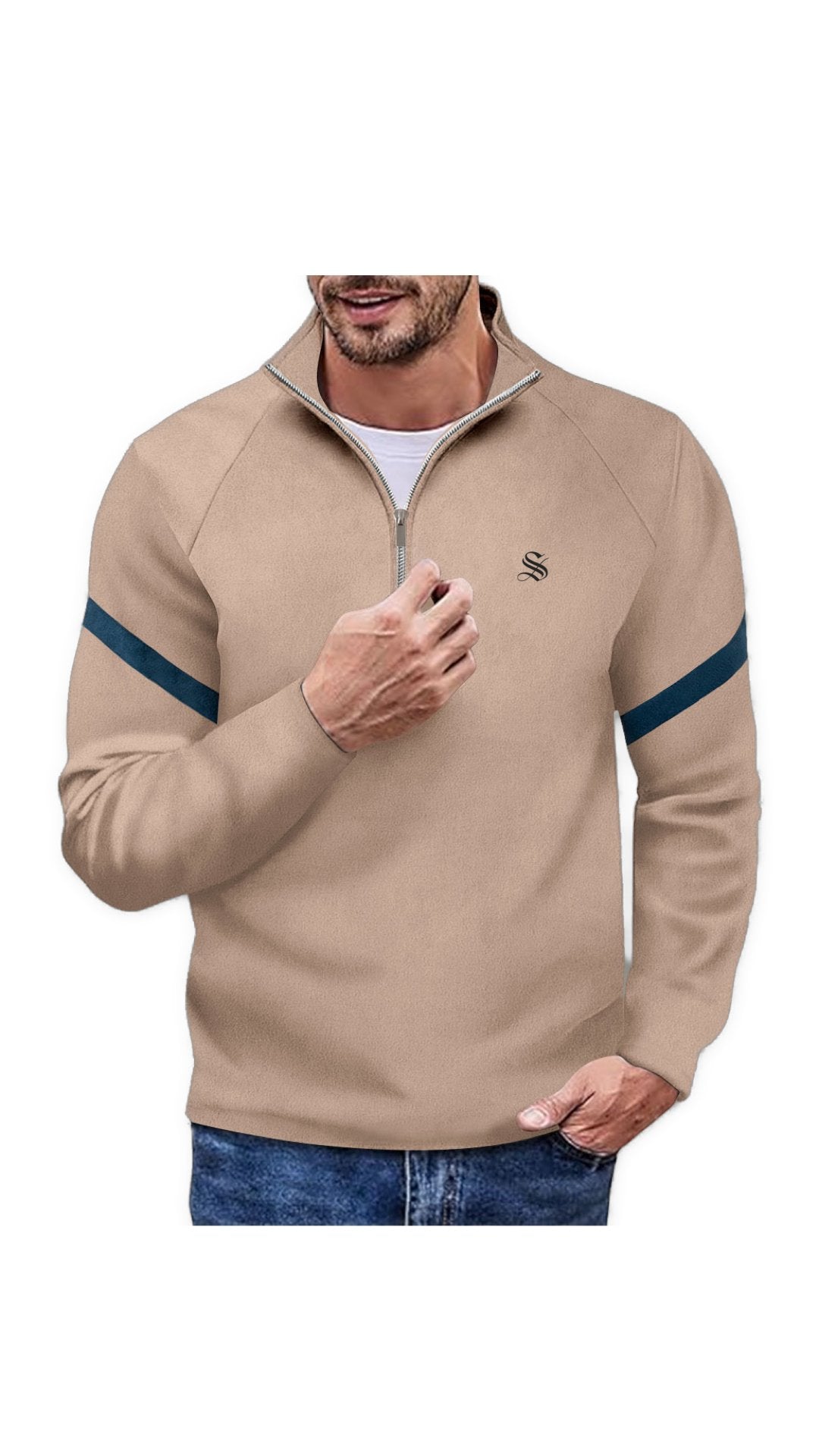 Rool - Track Top for Men - Sarman Fashion - Wholesale Clothing Fashion Brand for Men from Canada