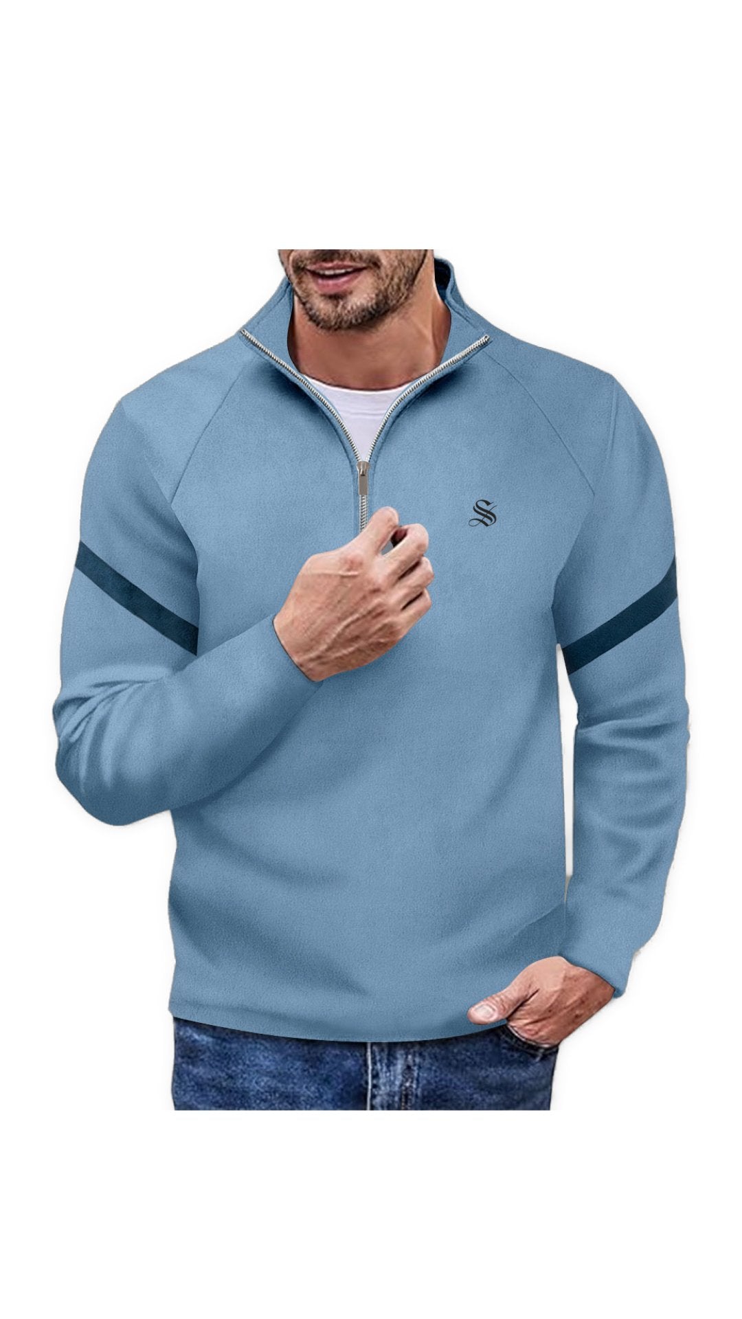 Rool - Track Top for Men - Sarman Fashion - Wholesale Clothing Fashion Brand for Men from Canada