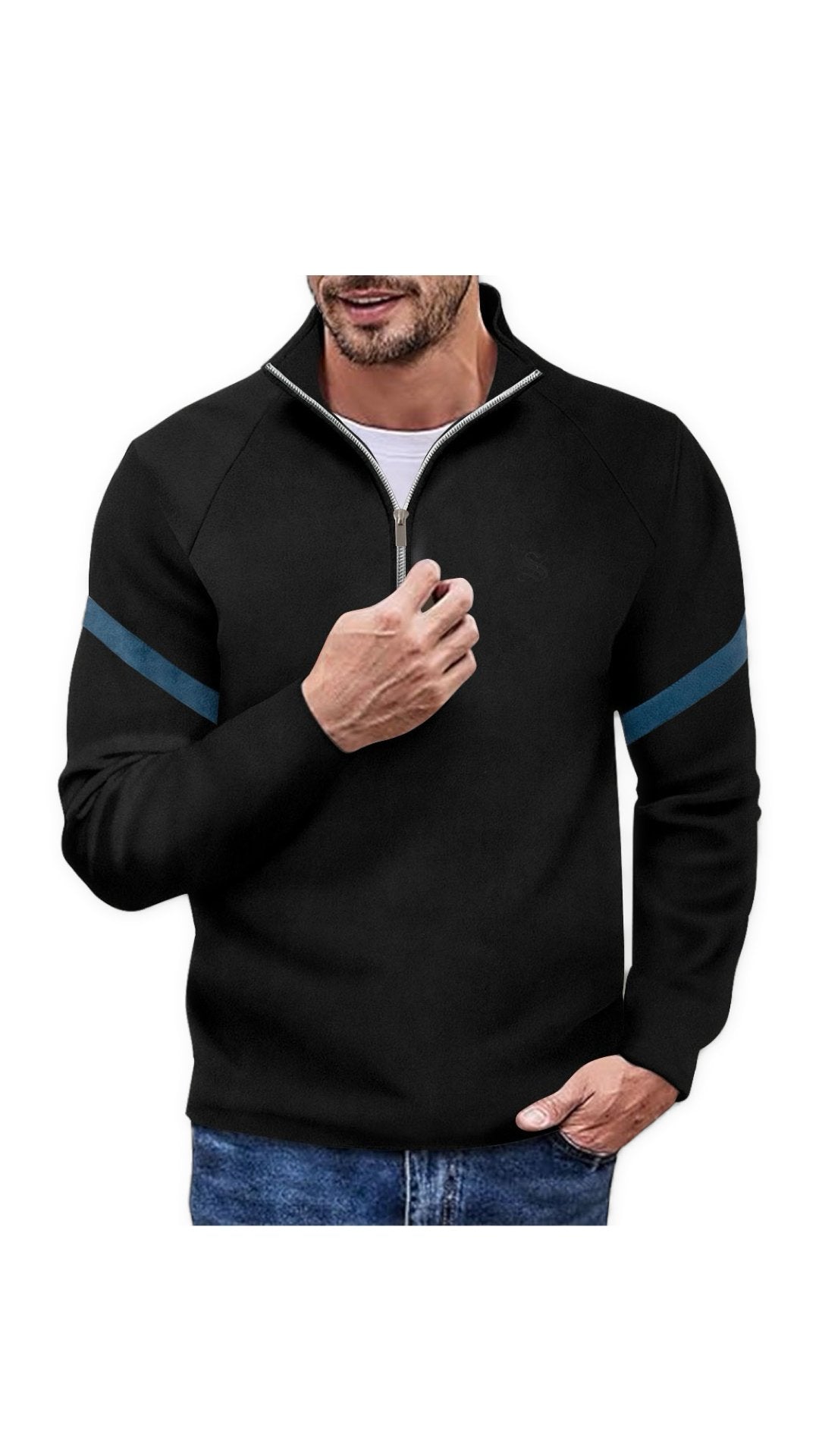 Rool - Track Top for Men - Sarman Fashion - Wholesale Clothing Fashion Brand for Men from Canada