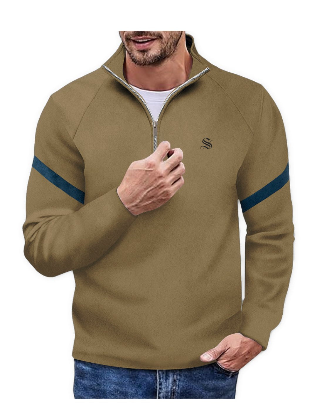 Rool - Track Top for Men - Sarman Fashion - Wholesale Clothing Fashion Brand for Men from Canada