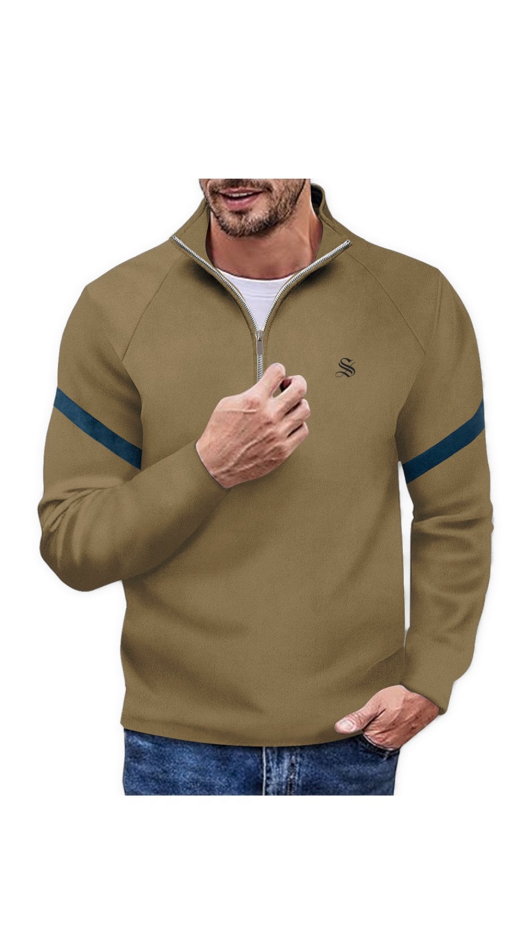 Rool - Track Top for Men - Sarman Fashion - Wholesale Clothing Fashion Brand for Men from Canada
