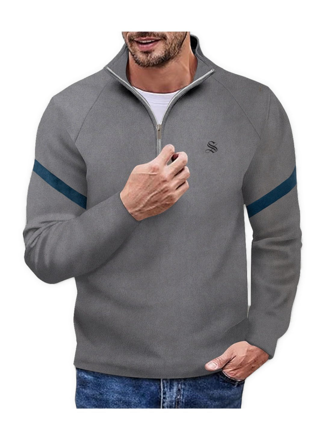 Rool - Track Top for Men - Sarman Fashion - Wholesale Clothing Fashion Brand for Men from Canada