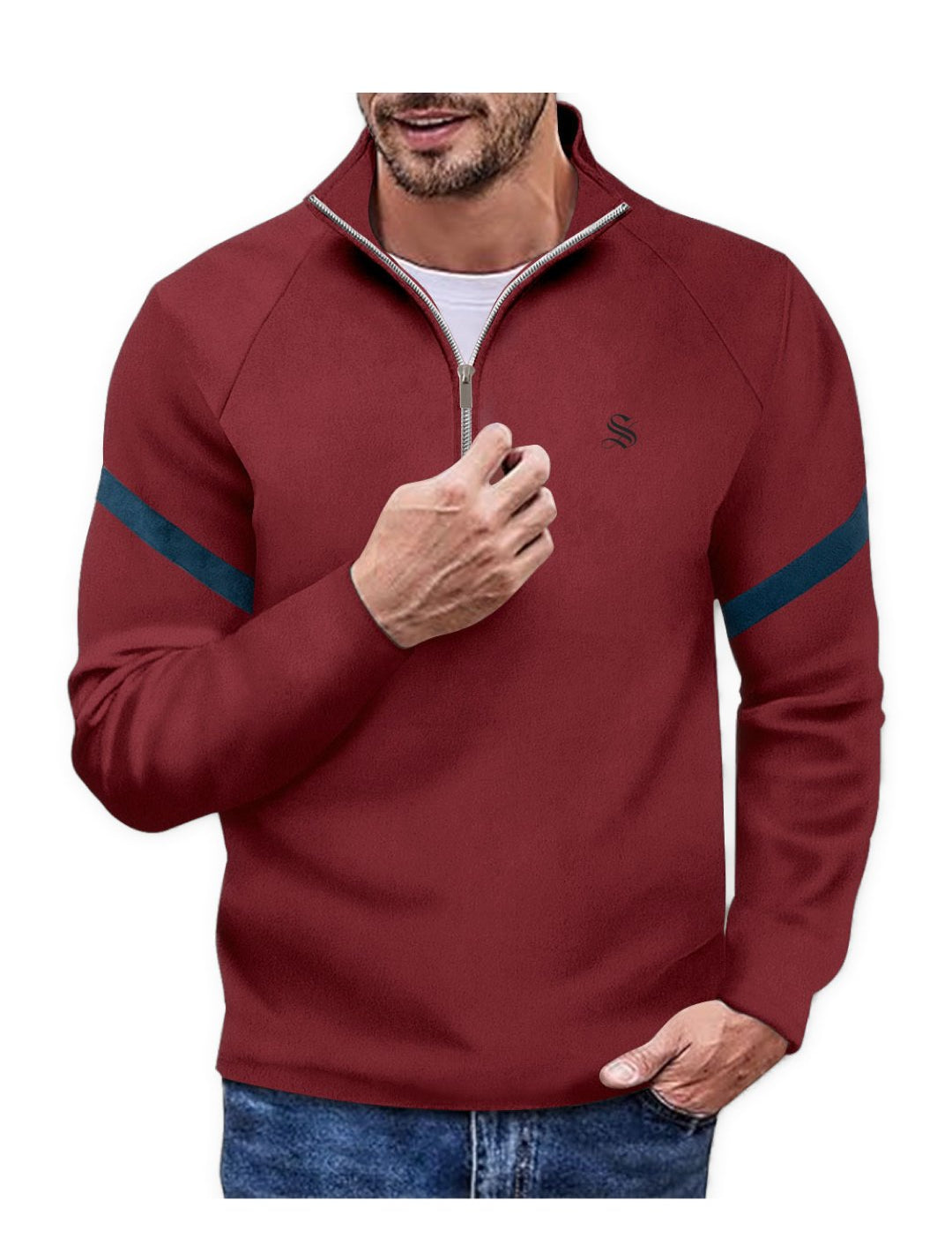Rool - Track Top for Men - Sarman Fashion - Wholesale Clothing Fashion Brand for Men from Canada