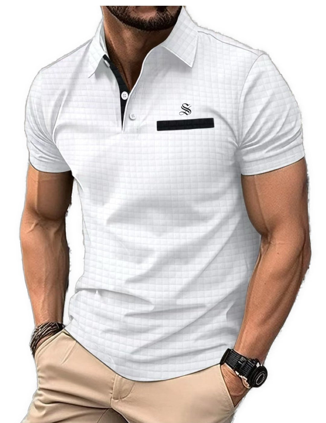 Roti - Polo Shirt for Men - Sarman Fashion - Wholesale Clothing Fashion Brand for Men from Canada