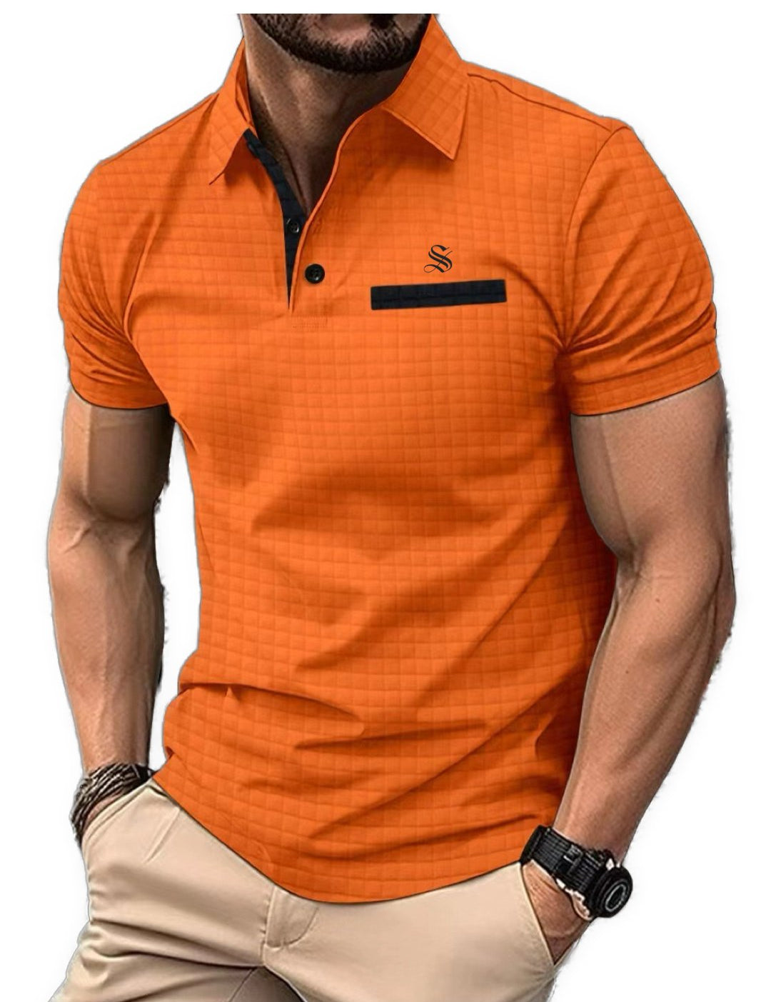 Roti - Polo Shirt for Men - Sarman Fashion - Wholesale Clothing Fashion Brand for Men from Canada