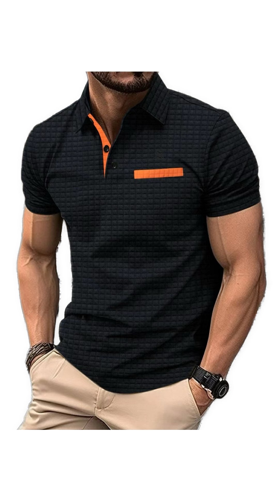 Roti - Polo Shirt for Men - Sarman Fashion - Wholesale Clothing Fashion Brand for Men from Canada