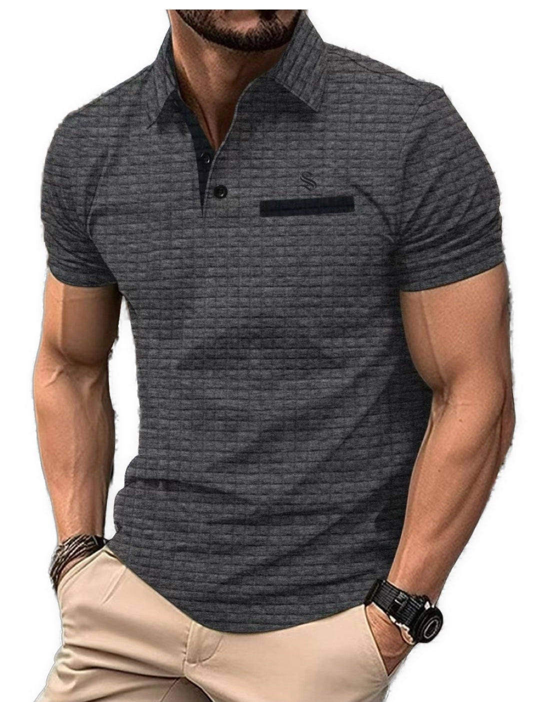 Roti - Polo Shirt for Men - Sarman Fashion - Wholesale Clothing Fashion Brand for Men from Canada
