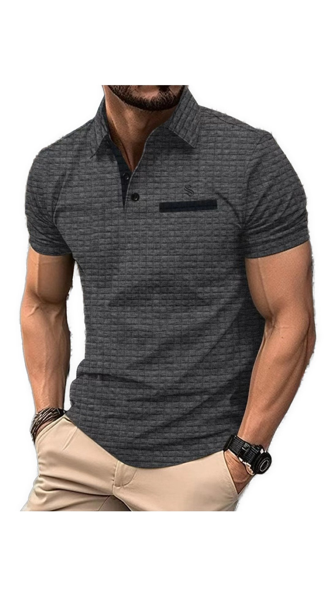Roti - Polo Shirt for Men - Sarman Fashion - Wholesale Clothing Fashion Brand for Men from Canada
