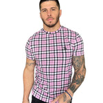 RUBIKS CUBE - Pink T-shirt for Men (PRE-ORDER DISPATCH DATE 30 NOVEMBER 2022) - Sarman Fashion - Wholesale Clothing Fashion Brand for Men from Canada