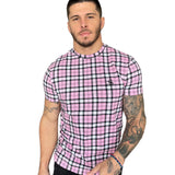 RUBIKS CUBE - Pink T-shirt for Men (PRE-ORDER DISPATCH DATE 30 NOVEMBER 2022) - Sarman Fashion - Wholesale Clothing Fashion Brand for Men from Canada