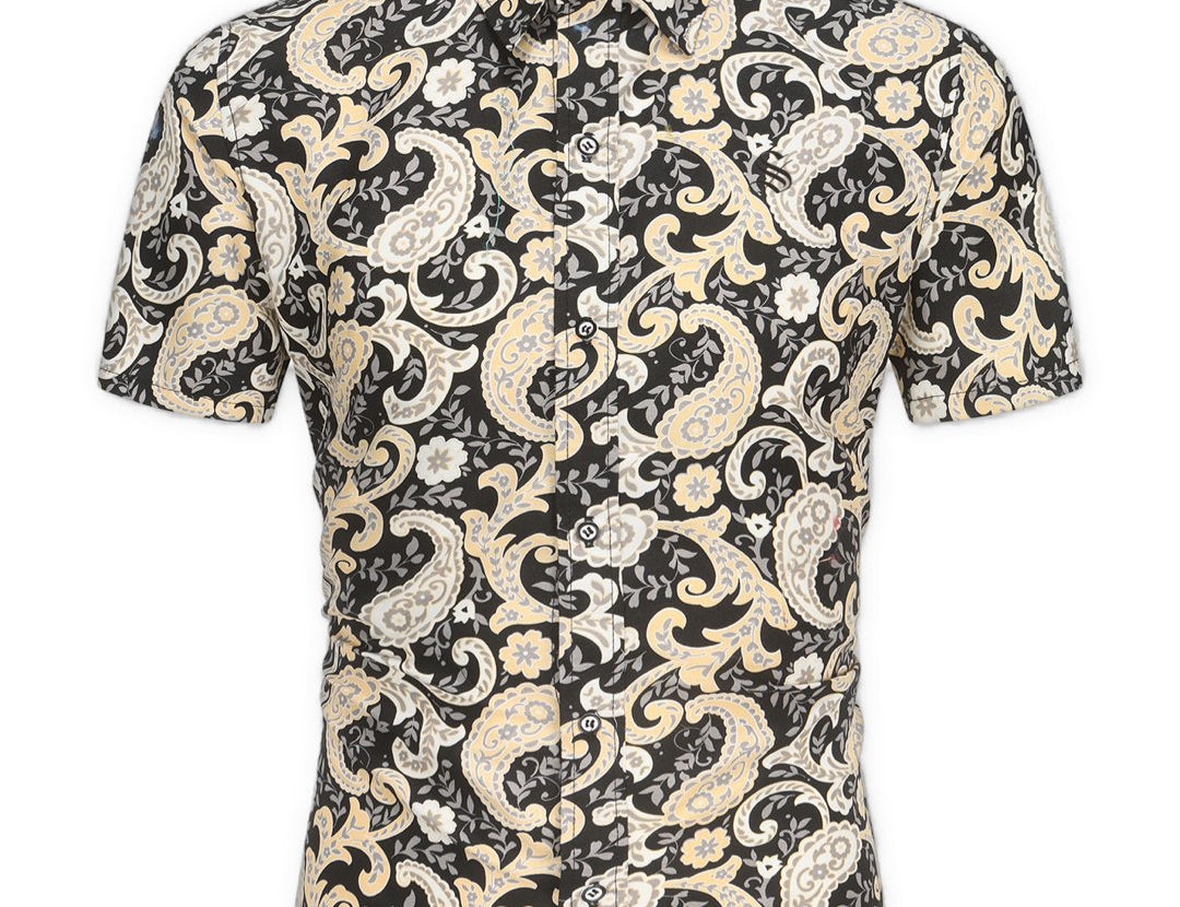 Rukivoi - Short Sleeves Shirt for Men - Sarman Fashion - Wholesale Clothing Fashion Brand for Men from Canada