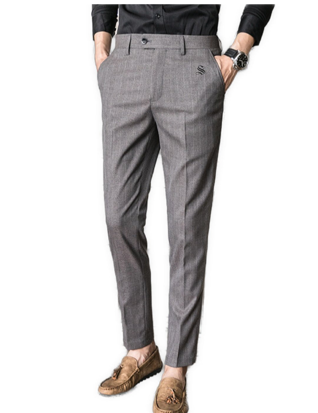 Salvador - Classic Pants for Men - Sarman Fashion - Wholesale Clothing Fashion Brand for Men from Canada