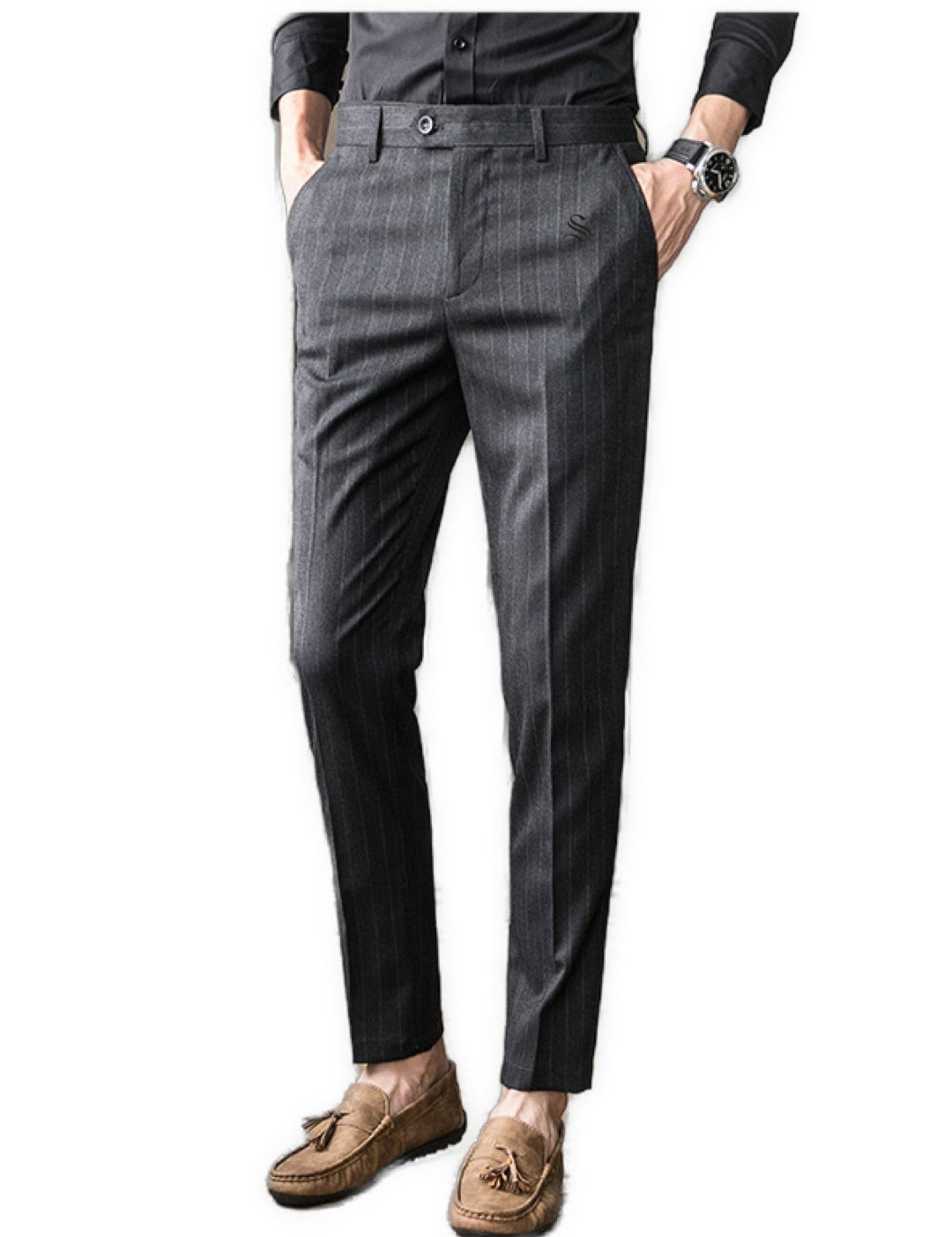Salvador - Classic Pants for Men - Sarman Fashion - Wholesale Clothing Fashion Brand for Men from Canada