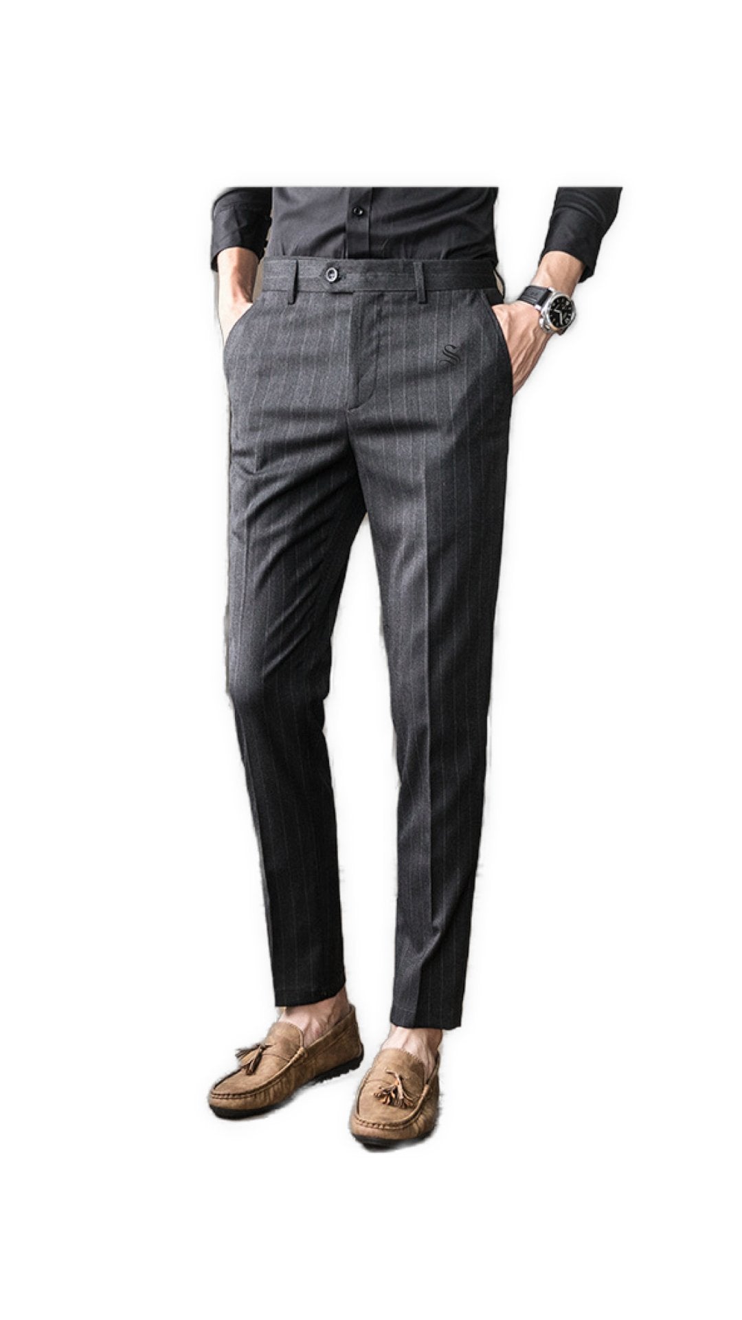 Salvador - Classic Pants for Men - Sarman Fashion - Wholesale Clothing Fashion Brand for Men from Canada