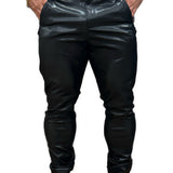 Sapio - Black Skinny Legs Pants for Men - Sarman Fashion - Wholesale Clothing Fashion Brand for Men from Canada