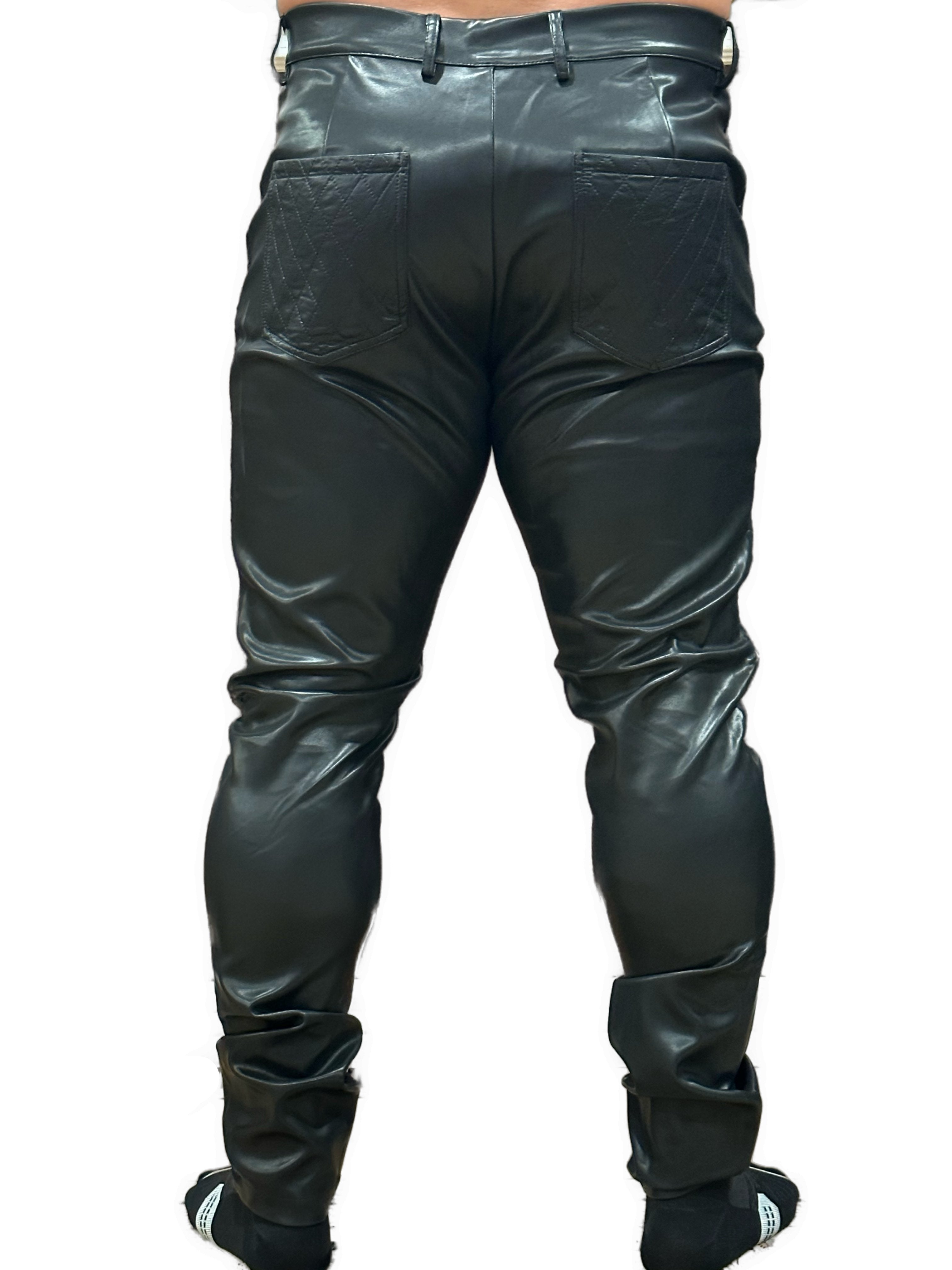 Sapio - Black Skinny Legs Pants for Men - Sarman Fashion - Wholesale Clothing Fashion Brand for Men from Canada