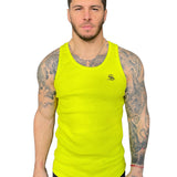 Sariel - Yellow Tank Top for Men - Sarman Fashion - Wholesale Clothing Fashion Brand for Men from Canada