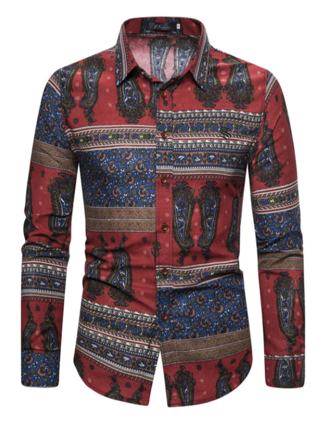 SDAI - Long Sleeves Shirt for Men - Sarman Fashion - Wholesale Clothing Fashion Brand for Men from Canada