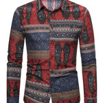 SDAI - Long Sleeves Shirt for Men - Sarman Fashion - Wholesale Clothing Fashion Brand for Men from Canada