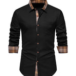 Sdonabil - Long Sleeves Shirt for Men - Sarman Fashion - Wholesale Clothing Fashion Brand for Men from Canada