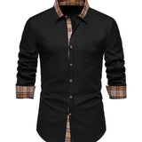 Sdonabil - Long Sleeves Shirt for Men - Sarman Fashion - Wholesale Clothing Fashion Brand for Men from Canada