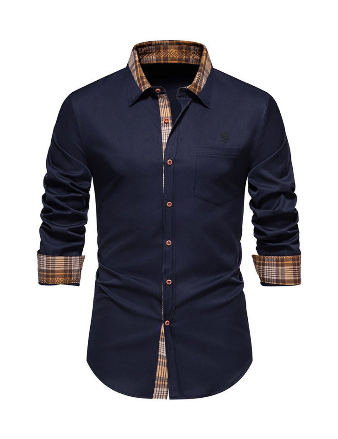 Sdonabil - Long Sleeves Shirt for Men - Sarman Fashion - Wholesale Clothing Fashion Brand for Men from Canada