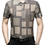 SDSE - Short Sleeves Shirt for Men - Sarman Fashion - Wholesale Clothing Fashion Brand for Men from Canada