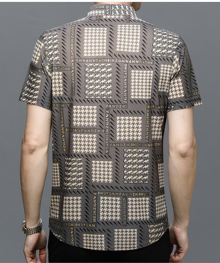 SDSE - Short Sleeves Shirt for Men - Sarman Fashion - Wholesale Clothing Fashion Brand for Men from Canada