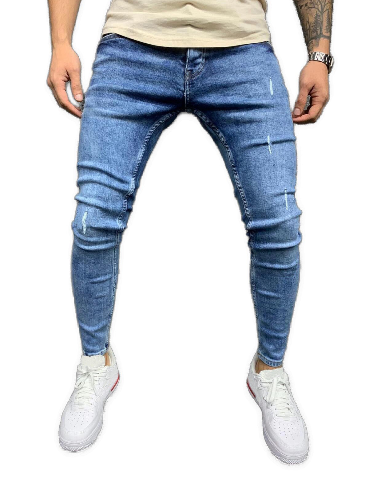 SDT - Skinny Legs Denim Jeans for Men - Sarman Fashion - Wholesale Clothing Fashion Brand for Men from Canada
