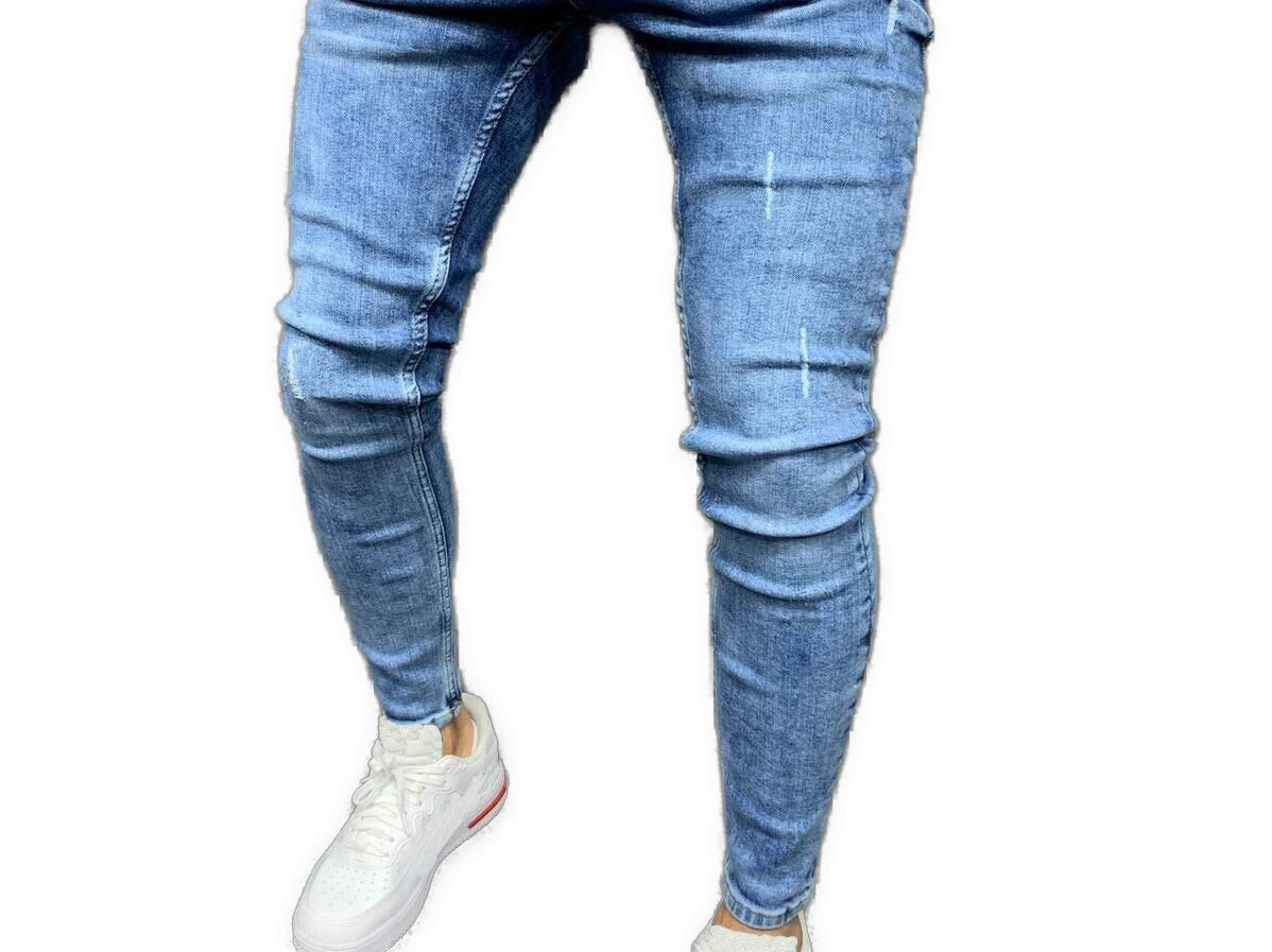 SDT - Skinny Legs Denim Jeans for Men - Sarman Fashion - Wholesale Clothing Fashion Brand for Men from Canada