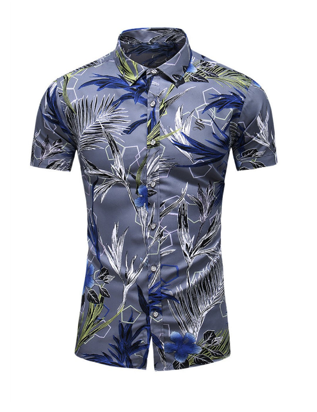 Serinki - Short Sleeves Shirt for Men - Sarman Fashion - Wholesale Clothing Fashion Brand for Men from Canada