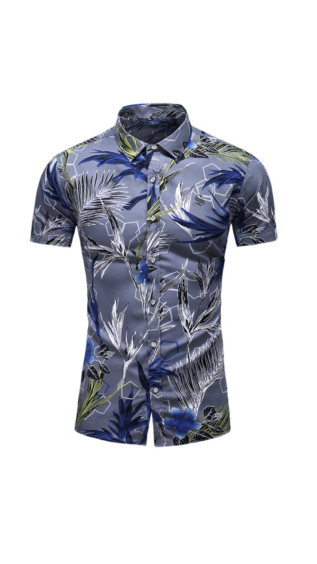 Serinki - Short Sleeves Shirt for Men - Sarman Fashion - Wholesale Clothing Fashion Brand for Men from Canada