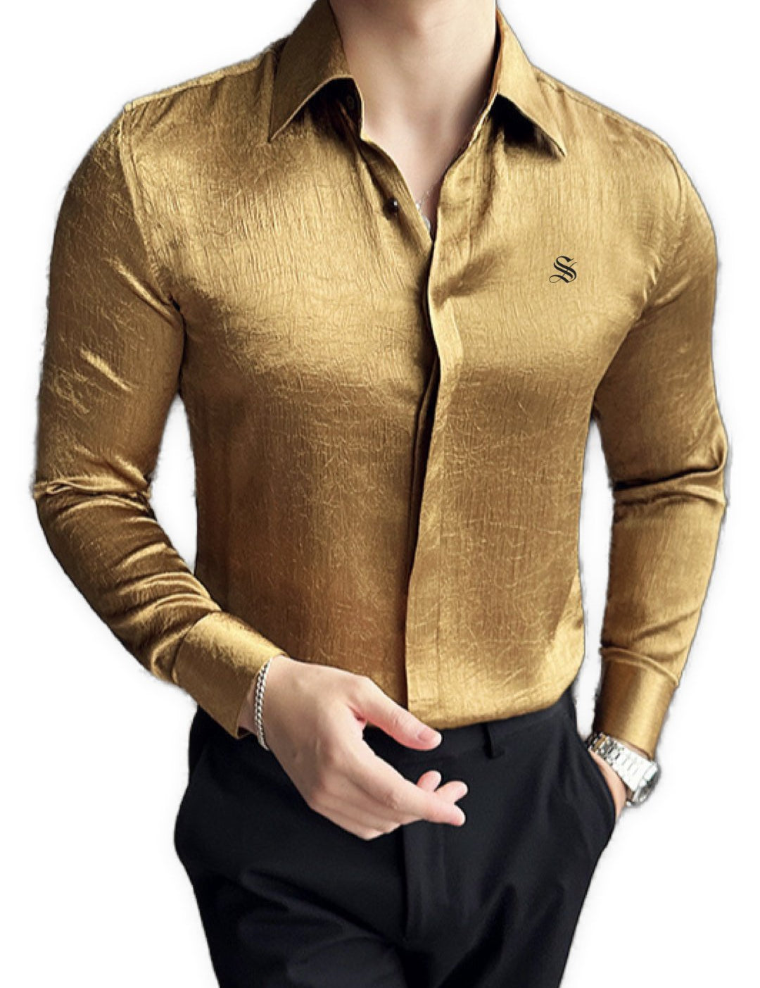 Silverado- Long Sleeves Shirt for Men - Sarman Fashion - Wholesale Clothing Fashion Brand for Men from Canada
