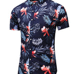 Sinimki - Short Sleeves Shirt for Men - Sarman Fashion - Wholesale Clothing Fashion Brand for Men from Canada
