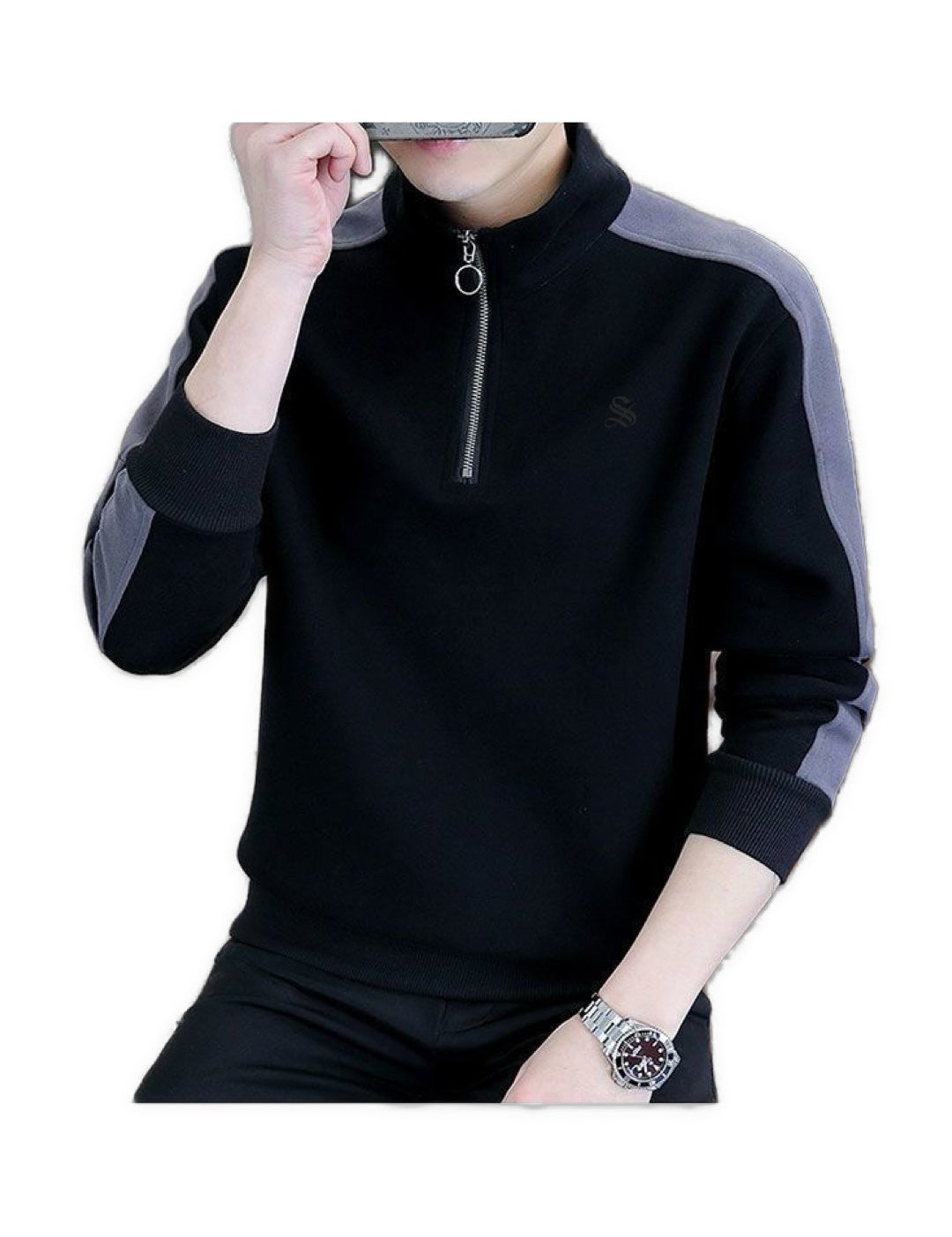 Sistematipo - Long Sleeves sweater for Men - Sarman Fashion - Wholesale Clothing Fashion Brand for Men from Canada