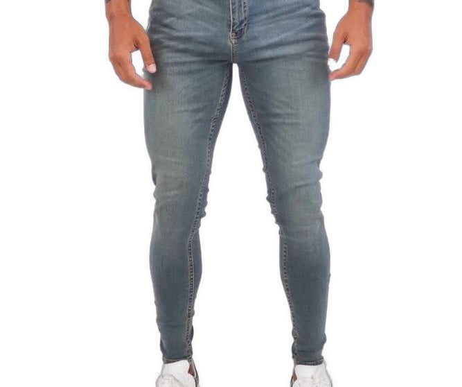 Skillbook - Tint Washed Skinny Jeans for Men (PRE-ORDER DISPATCH DATE 25 September 2024) - Sarman Fashion - Wholesale Clothing Fashion Brand for Men from Canada