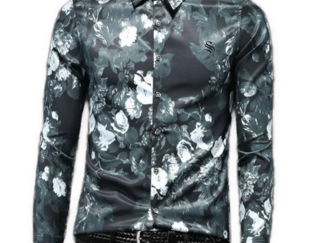 Skutimo - Long Sleeves Shirt for Men - Sarman Fashion - Wholesale Clothing Fashion Brand for Men from Canada