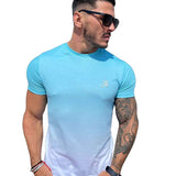 Sky Blue 2 - Blue/WhiteT-Shirt for Men (PRE-ORDER DISPATCH DATE 25 DECEMBER 2021) - Sarman Fashion - Wholesale Clothing Fashion Brand for Men from Canada