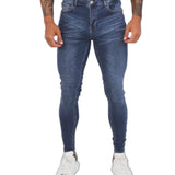 SLONY - Dark Blue Skinny Jeans for Men (PRE-ORDER DISPATCH DATE 25 September 2024) - Sarman Fashion - Wholesale Clothing Fashion Brand for Men from Canada