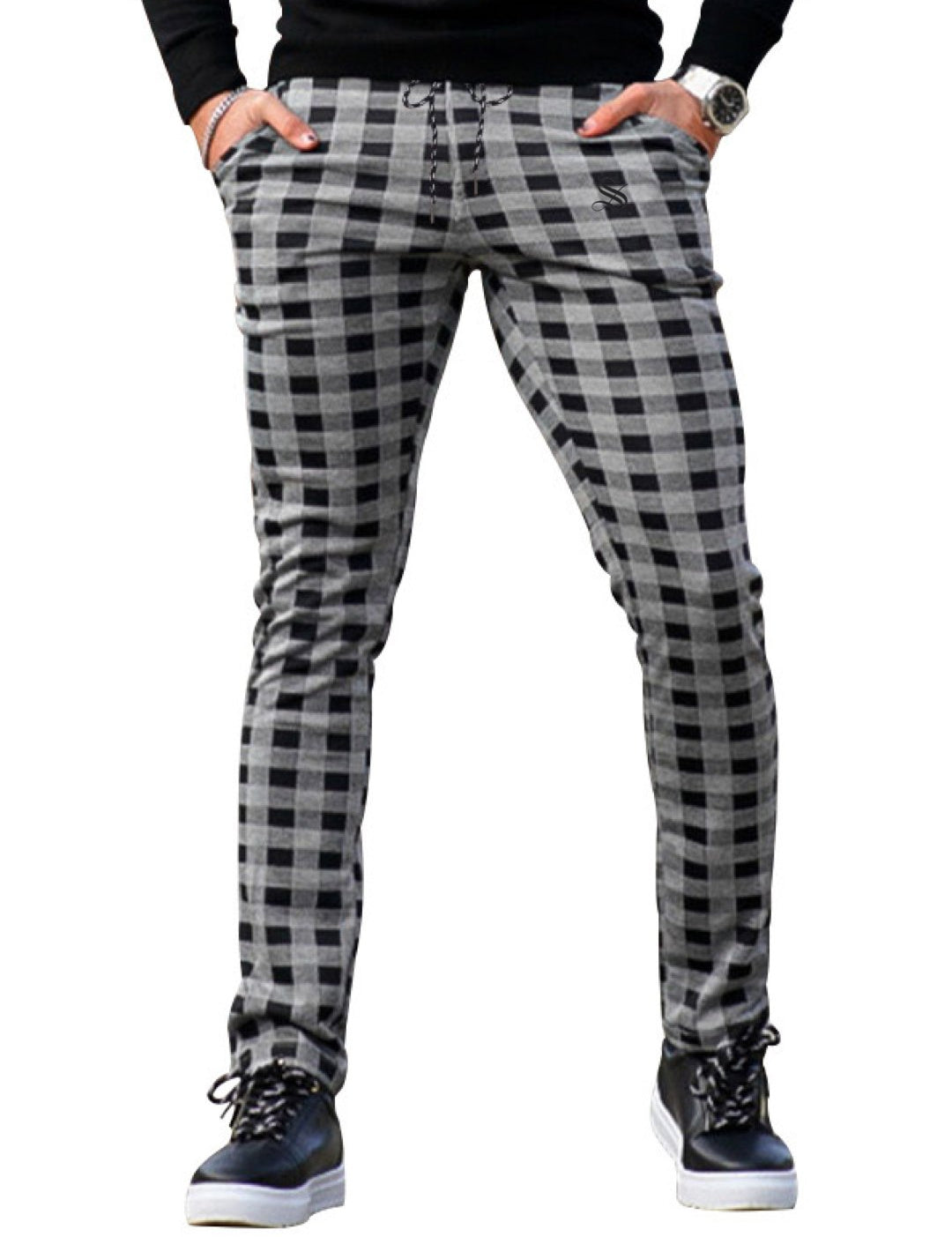 Sluni - Joggers for Men - Sarman Fashion - Wholesale Clothing Fashion Brand for Men from Canada