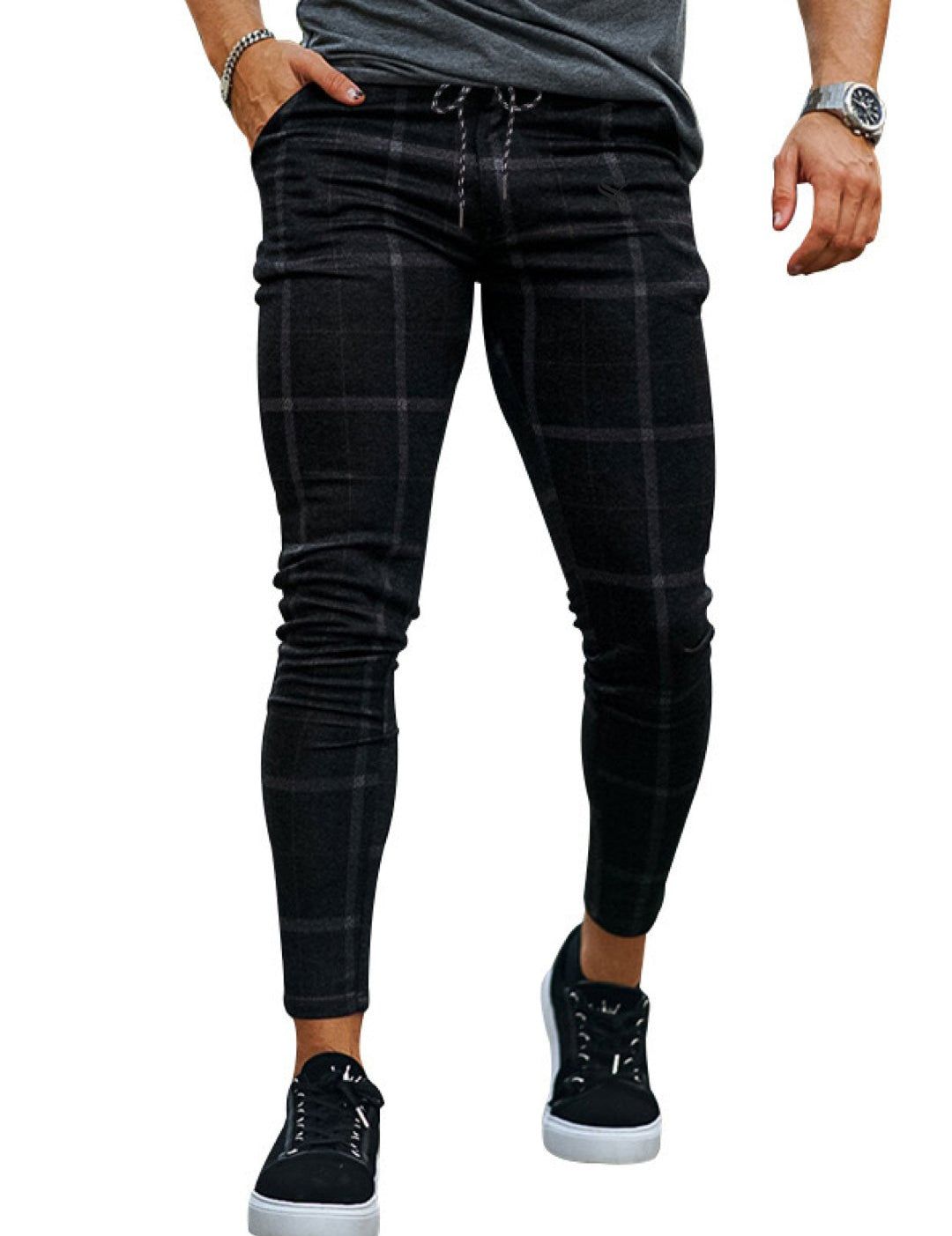 Sluni - Joggers for Men - Sarman Fashion - Wholesale Clothing Fashion Brand for Men from Canada