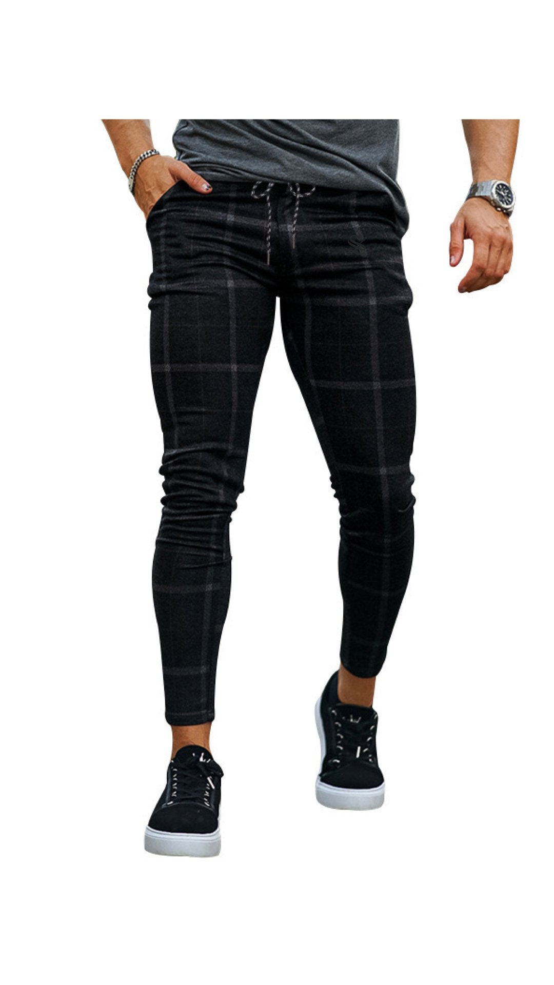 Sluni - Joggers for Men - Sarman Fashion - Wholesale Clothing Fashion Brand for Men from Canada