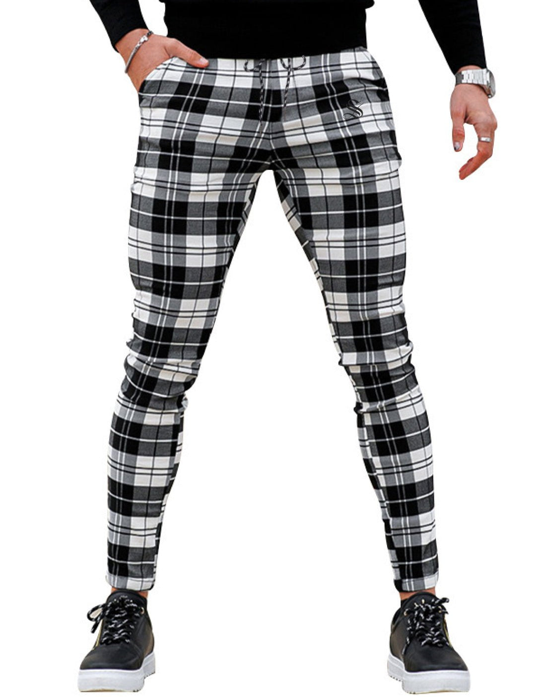Sluni - Joggers for Men - Sarman Fashion - Wholesale Clothing Fashion Brand for Men from Canada