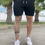 Slurve - Black Shorts for Men (PRE-ORDER DISPATCH DATE 1 JUIN 2021) - Sarman Fashion - Wholesale Clothing Fashion Brand for Men from Canada