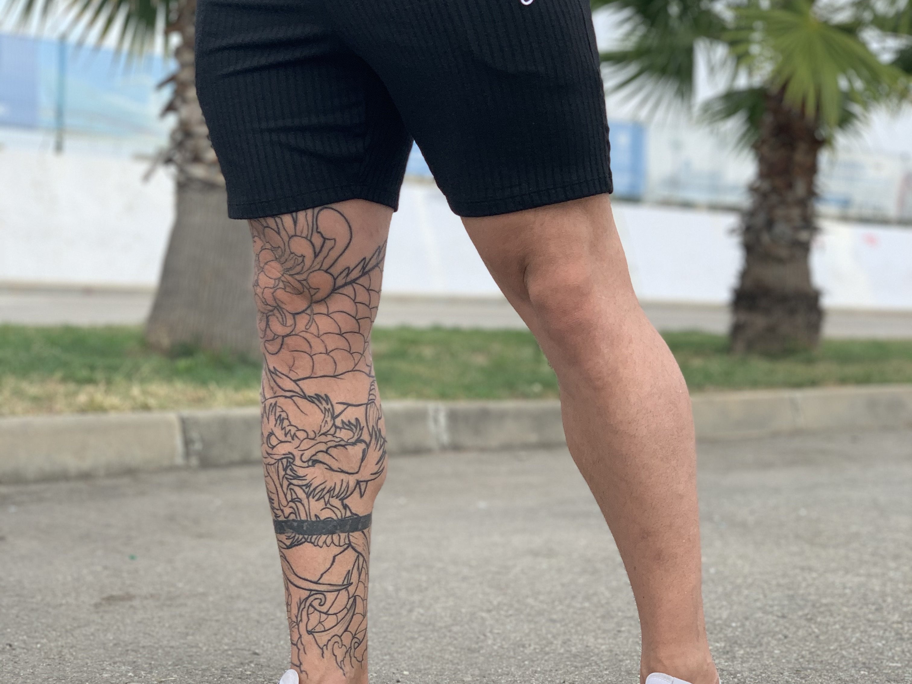 Slurve - Black Shorts for Men (PRE-ORDER DISPATCH DATE 1 JUIN 2021) - Sarman Fashion - Wholesale Clothing Fashion Brand for Men from Canada