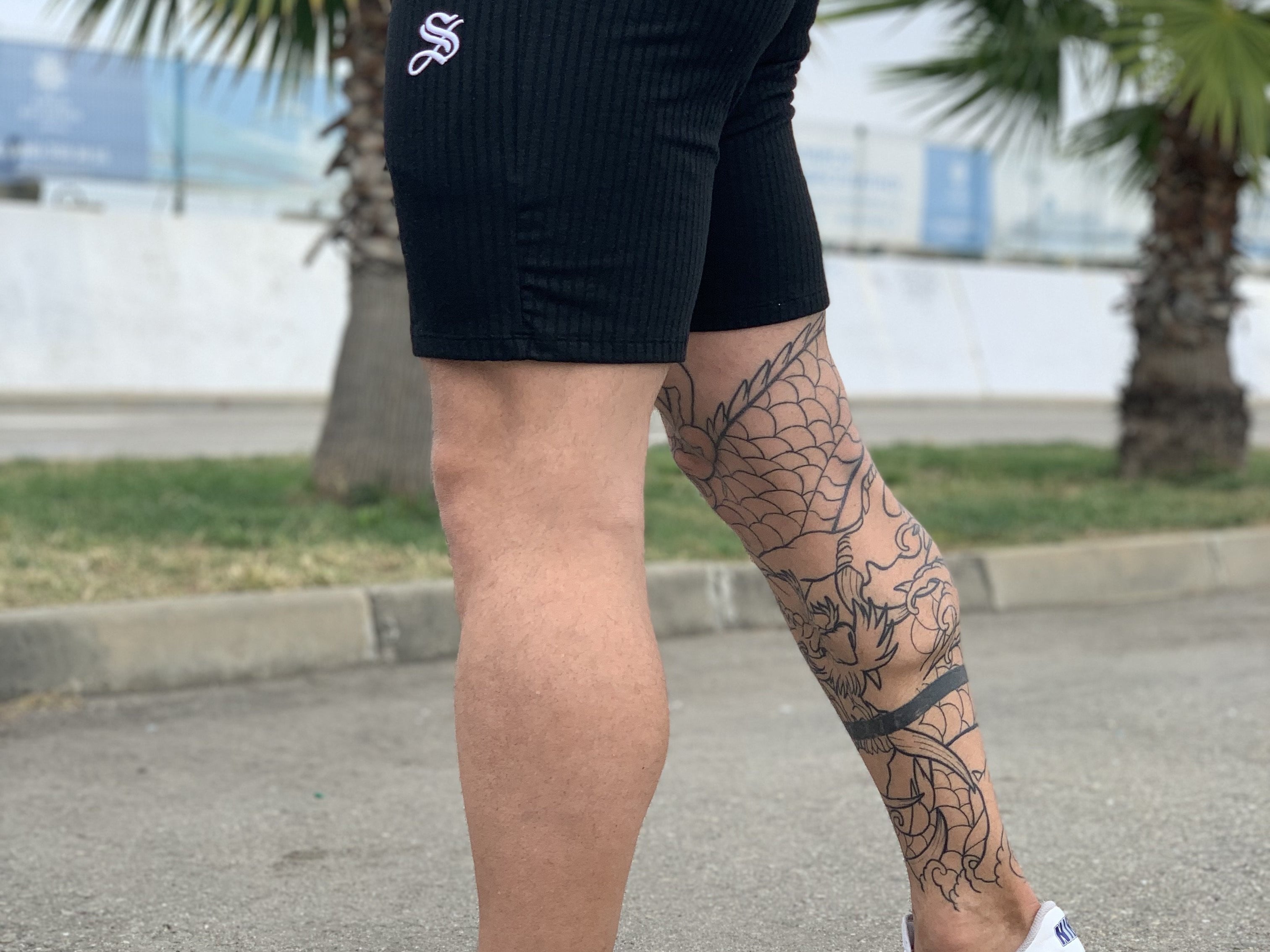 Slurve - Black Shorts for Men (PRE-ORDER DISPATCH DATE 1 JUIN 2021) - Sarman Fashion - Wholesale Clothing Fashion Brand for Men from Canada